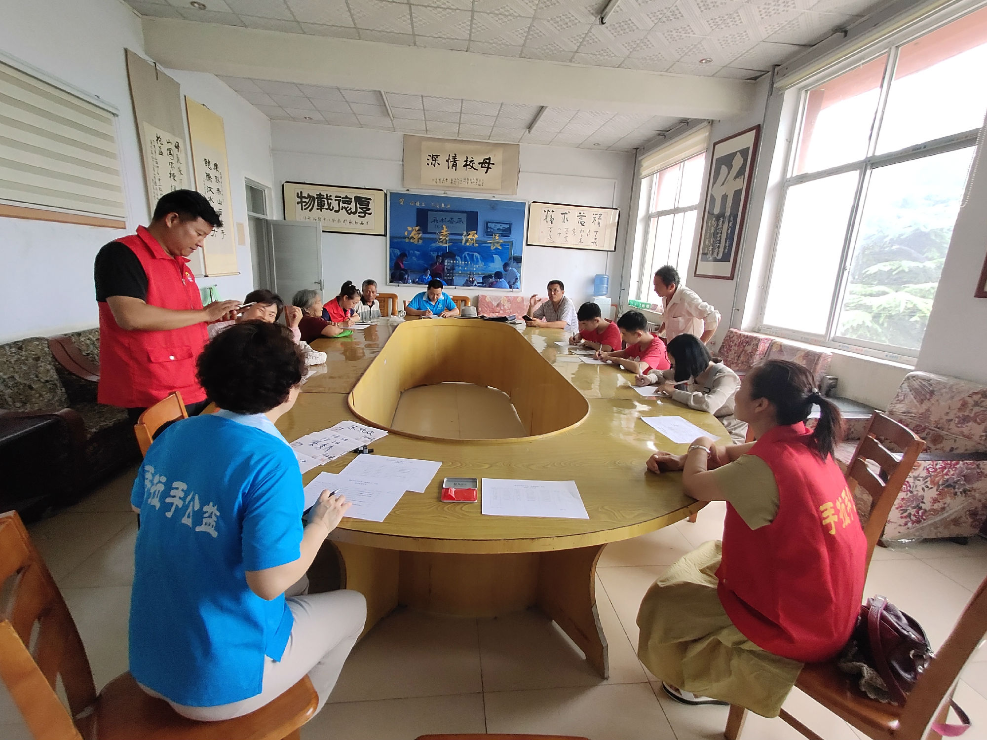 2019.07.04回访高新区良庄镇两所学校困难家庭学生的活动总结