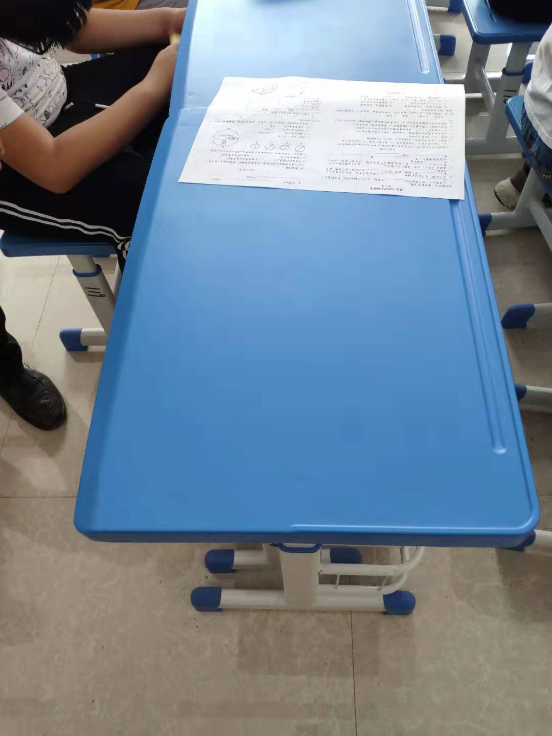 2019.09.03回访泰安第十五中学暨课桌椅捐赠仪式