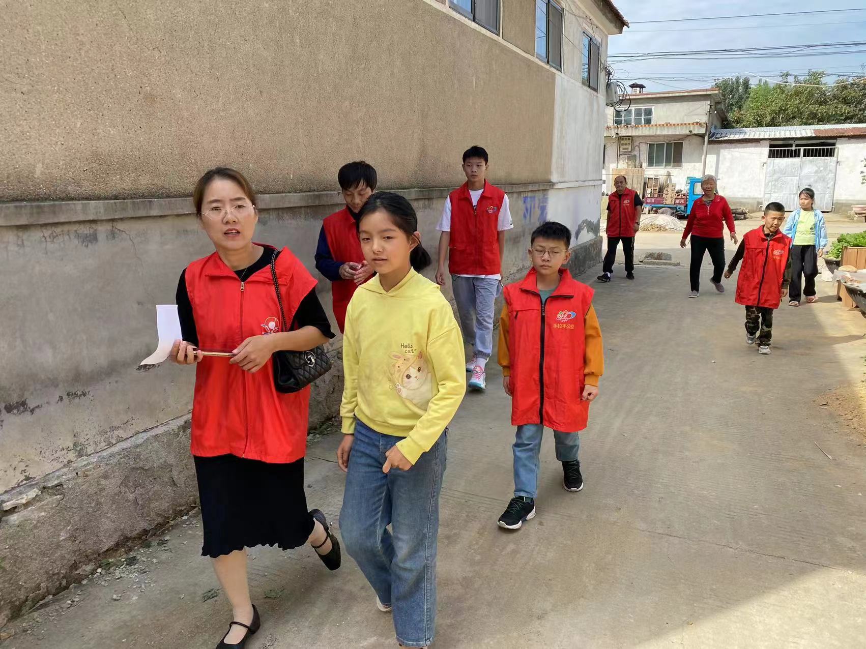 2023.10.05“微爱助学”第490期入户走访徂徕镇一中部分困境家庭学生的活动总结